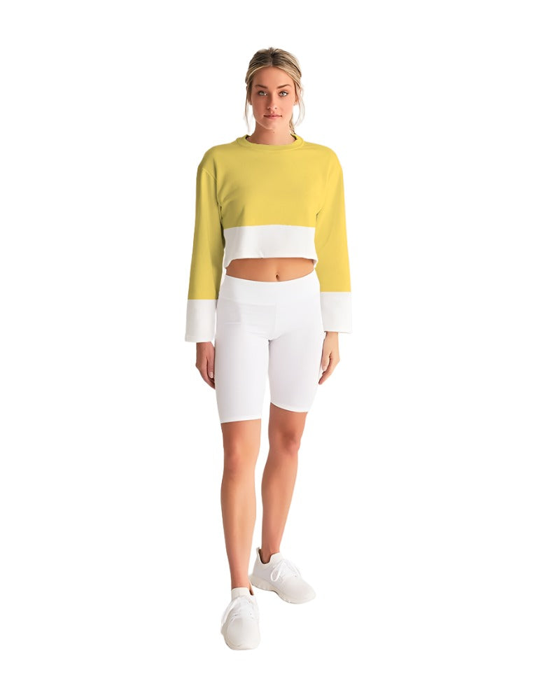 Women's Cropped Sweatshirt - Sphere Five