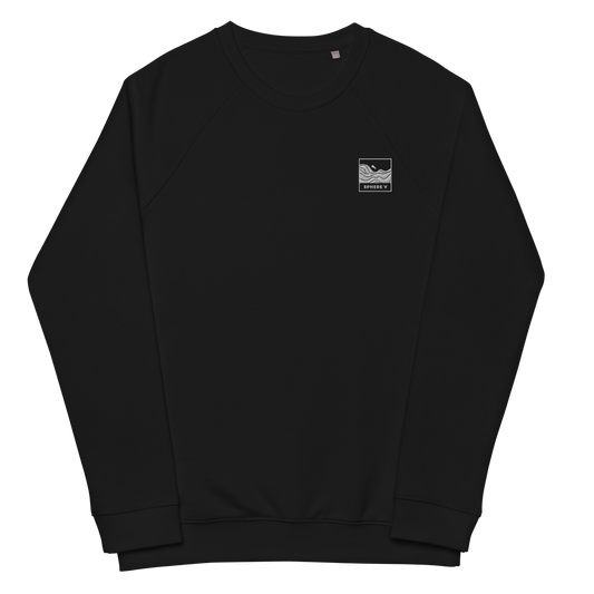 Black sweatshirt with Sphere V logo